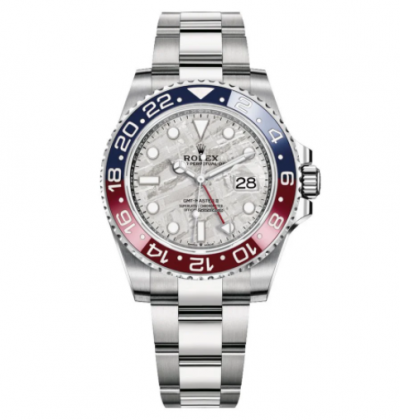 Replica Rolex Pepsi GMT II Meteorite Dial Watch 126719BLRO